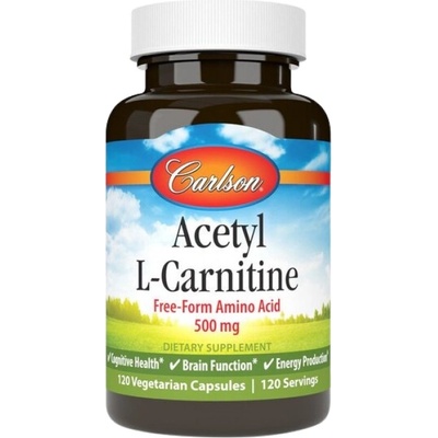 Carlson Labs Acetyl L-Carnitine 500 mg [120 капсули]