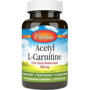 Carlson Labs Acetyl L-Carnitine 500 mg [120 капсули]