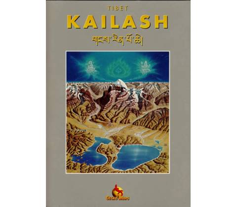 mapa Kailash panoramatická Gecko map +++