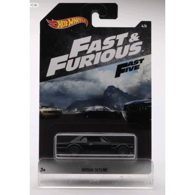 Toys Hot Wheels Premium Fast and Furious Nissan Skyline GT-R