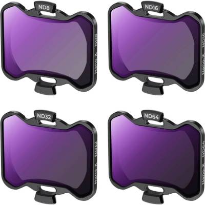 K&F Concept 4-Piece Filter Kit for DJI Avata 2 (ND8, ND16, ND32, ND64)