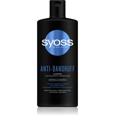 Syoss Intense Anti-Dandruff шампоан против пърхот за суха и сърбяща кожа на главата 440ml