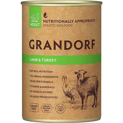 Grandorf Adult Jehně a krocan 400 g