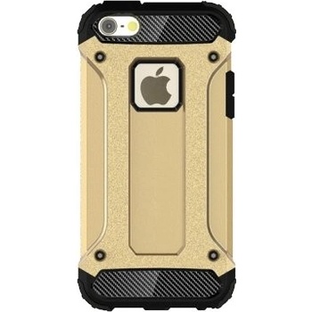Pouzdro AppleKing super odolné "Armor" iPhone 5 / 5S / SE – zlaté