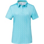 Schöffel Дамска поло тениска Schöffel Women's Polo Shirt Style Fraydo Polo shirt - Tidal Wave - размер 46 (EU) (916-5764-0317)