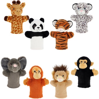 Keel Toys Кукли за театър Keel Toys Keeleco - Диви животни, 27 cm, асортимент (SE3076)