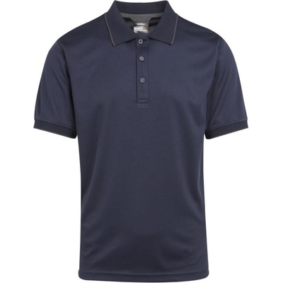 Regatta Professional polokošile Navigate TRS264 krátký rukáv Navy/seal šedá