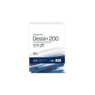 Drasca Пад за рисуване Dessin А4 200г 25л бял