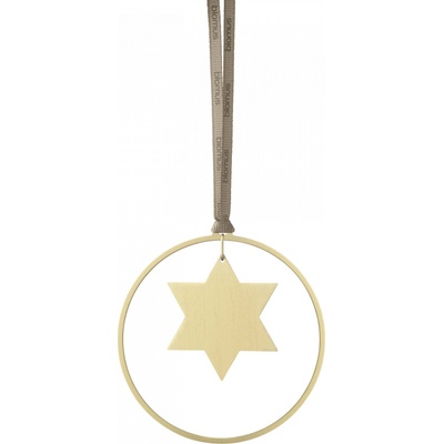 Blomus Kitai коледни украшения звезди, златни, 4 бр (66608)