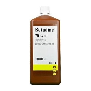 BETADINE DRM 75MG/ML DRM SOL 1000ML