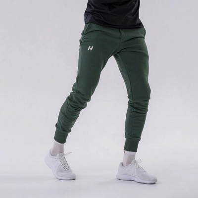 Nebbia Next Level tepláky Slim “Reset” 321 Dark Green Zelená – Zboží Dáma