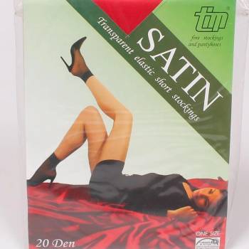 Image 1 of Къси чорапи в червен цвят - 20 den