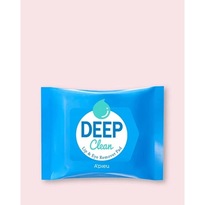 A'pieu Odličovací polštářky Deep Clean Lip&Eye Remover Pad 37 g