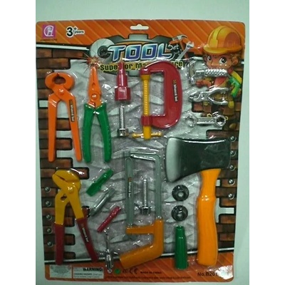 Комплект с инструменти на картон