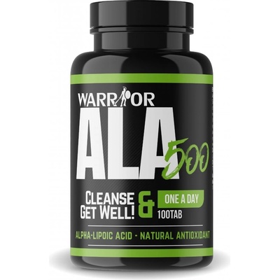 Warrior ALA Kyselina alfa lipoová 250 mg 100 kapslí
