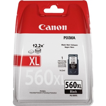 Canon Касета CANON 3712C001 Black 14.3ml (CON201CANPG560XL)