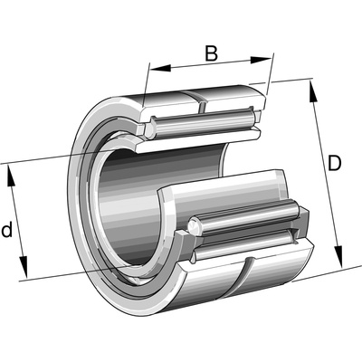 NKI17/20-XL-C3 INA jednořadé jehlové ložisko s vnitřním kroužkem