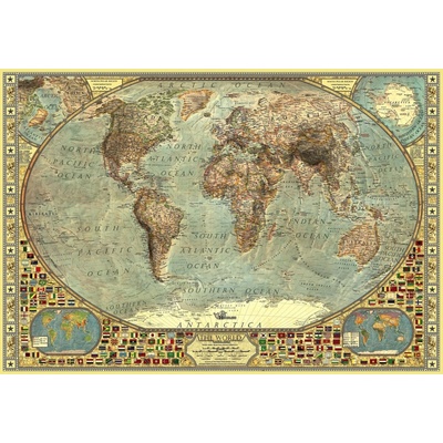 AnaTolian Mapa světa 2000 dílků