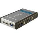 KVM prepínače D-Link DKVM-4U 4-Port Keyboard-Video-Mouse+USB Switch