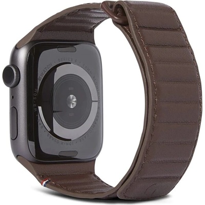 Decoded Каишка от Decoded - Leather Magnetic Traction Strap - 45 мм - Chocolate Brown (K-D22AWS44TS1CHB)