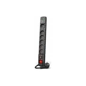 HSK Data Surge protection strip Acar USB W2438 with fast loader 5m black