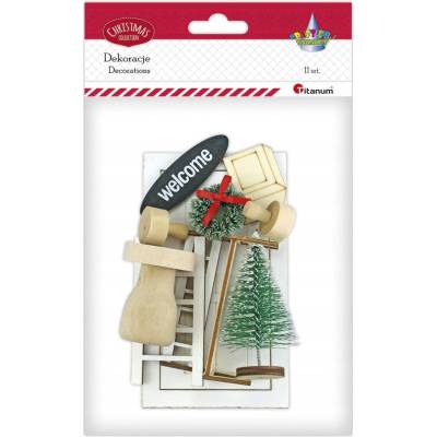 Vianočná ozdoba Craft-Fun - Vchod pre elfov Titanum (25BJ033152)