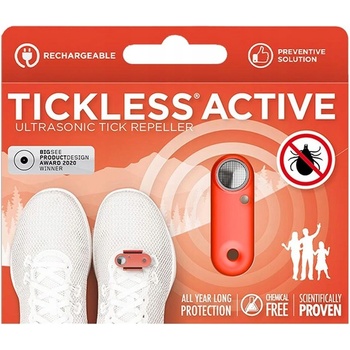 Tickless active презареждаем ултразвуков репелент за хора - червен