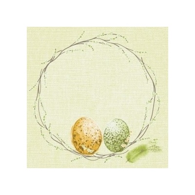 Duni Easter pasture papierové servítky 3V 33x33cm 250ks