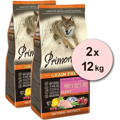 GF Puppy Пиле и Морска риба 2 x 12 кг