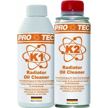 PRO-TEC Radiator Oil Cleaner K1 + K2 188 + 188 ml