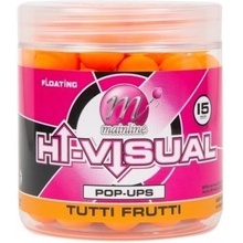 Mainline Plávajúce Boilies High Visual Pop-ups Tutti Frutti 15mm 50ks