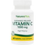 NaturesPlus Sustained Release Vitamin C 1000 mg [60 Таблетки]