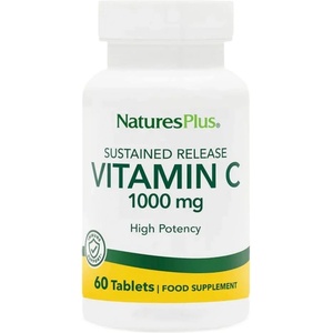 NaturesPlus Sustained Release Vitamin C 1000 mg [60 Таблетки]