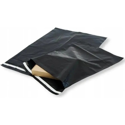 Plastové obálky neprůhledné (LDPE), B3 (400x600), 100ks - černé
