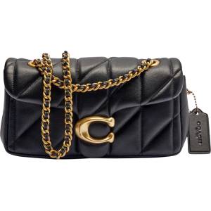 Coach Дамска чанта Coach Tabby 20, Черна / Златна (CP149-BLACK-GOLD)