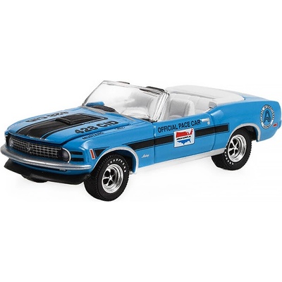 GreenLight Ford Mustang 1970 modrá 1:64