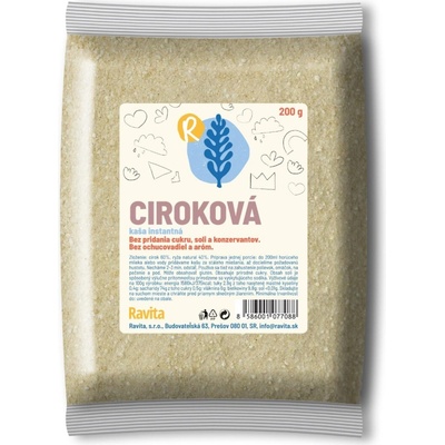 Ravita Ciroková instantná kaša 200 g