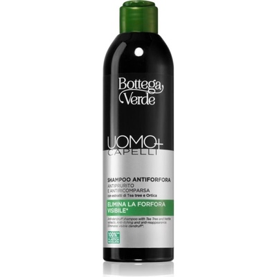 Bottega Verde Man+ šampón proti lupinám pre suchú pokožku hlavy so sklonom k svrbeniu 250 ml
