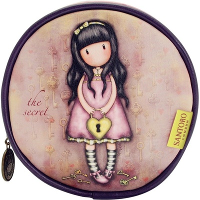 Santoro Kruhová taška na kosmetiku The Secret 13 x 13 x 5 cm