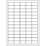 CDRmarket Самозалепващи етикети 38 x 21, 2 mm, 65 етикета, A4, 100 листа (R0ECO.0102A)