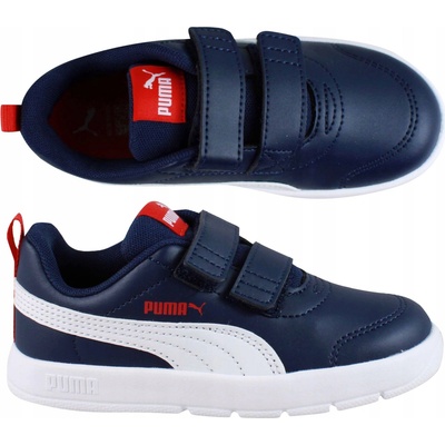Puma Courtflex V3 Inf 310252 03 tmavomodrá
