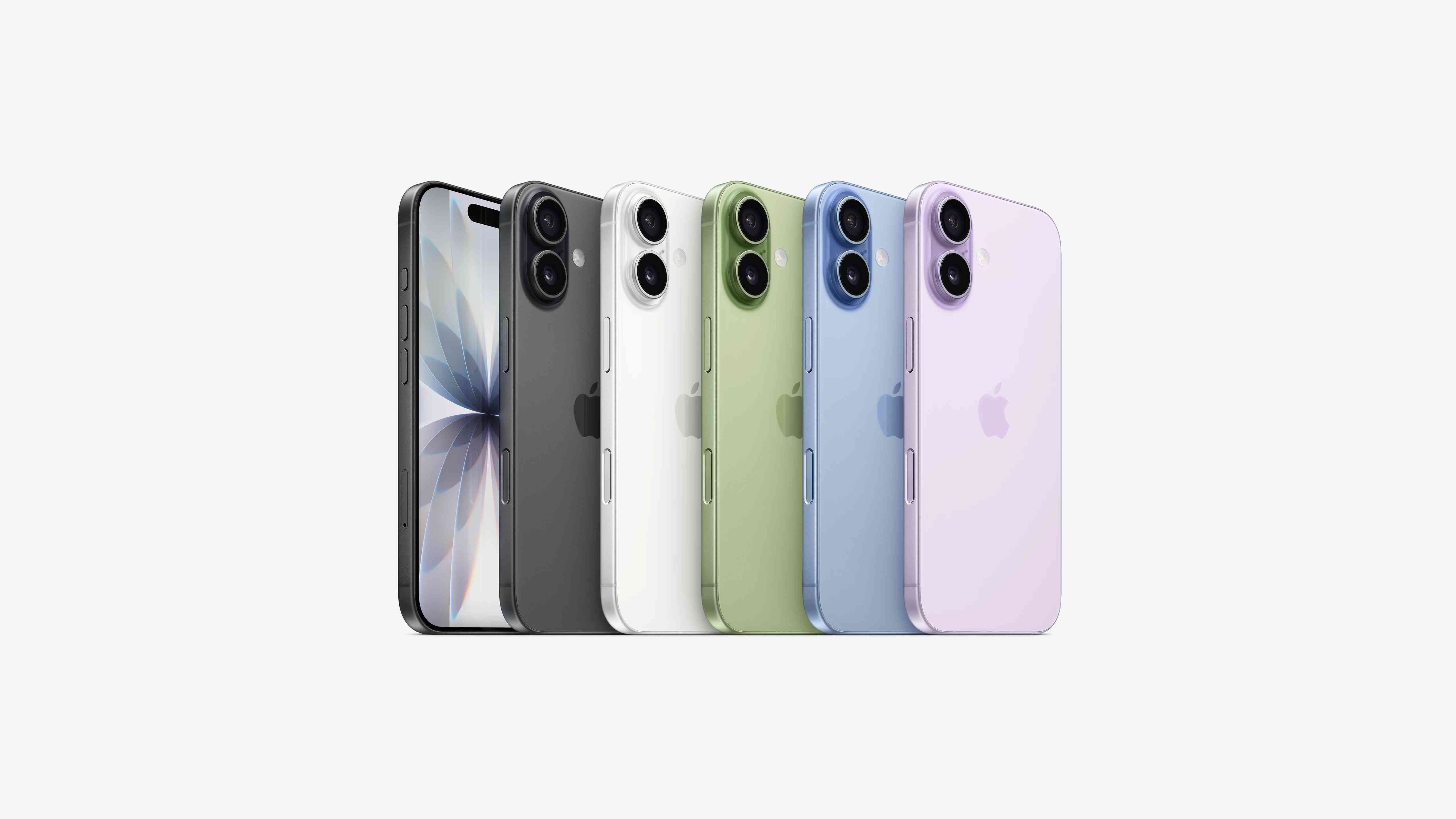 Apple iPhone 17 levendula, zsályazöld, párakék, fekete és fehér színekben Apple iPhone 17 levendula, zsályazöld, párakék, fekete és fehér színekben