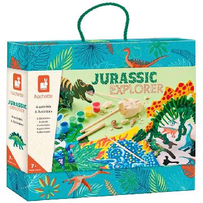 Научен комплект 6 в 1 Janod - Jurassic Explorer (J09112)