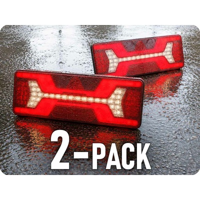 TruckLED LED zadní světlo kombinované KMR7 6 funkcí, IP67, levé + pravé [L1955, L1956] – Hledejceny.cz