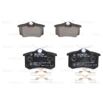 BOSCH Sada brzdových platničiek kotúčovej brzdy 0986494600