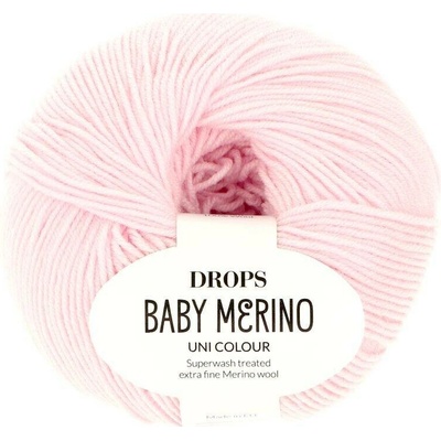 Drops Baby Merino UNI 44 světle růžová