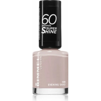 Rimmel 60 Seconds Super Shine lak na nechty odtieň 109 Evening Sand 8 ml