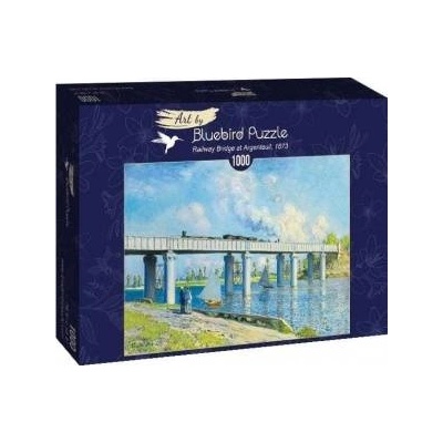 Bluebird Puzzle Puzzle 1000 View of the railway bridge in Argenteuil