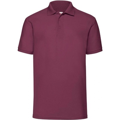 Fruit of the Loom polokošile pánská Premium polo vínová