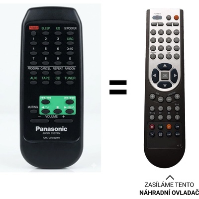 Dálkový ovladač Predátor Panasonic RAK-CH939WK, SA-AK75 – Hledejceny.cz